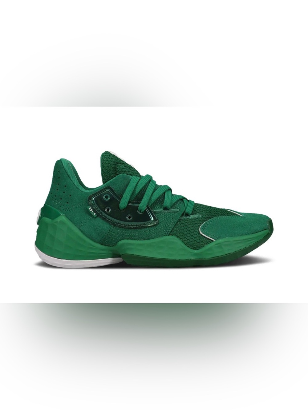 Adidas Harden Vol 4 Bright Green Basketball Shoes Sneakers Size 11.5